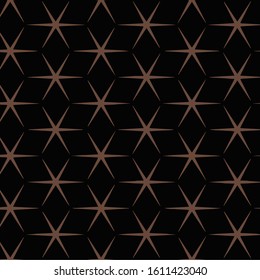 Seamless vector pattern in ornamental style. Geometric desing texture for gift.