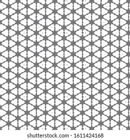 Seamless vector pattern in ornamental style. Geometric desing texture for gift.