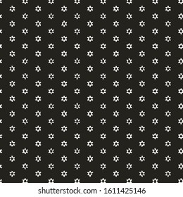 Seamless vector pattern in ornamental style. Geometric desing texture for gift.