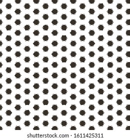 Seamless vector pattern in ornamental style. Geometric desing texture for gift.