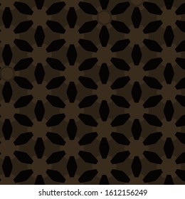 Seamless vector pattern in ornamental style. Geometric desing texture for gift.