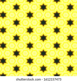 Seamless vector pattern in ornamental style. Geometric desing texture for gift.