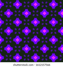 Seamless vector pattern in ornamental style. Geometric desing texture for gift.