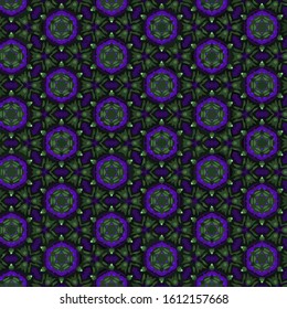 Seamless vector pattern in ornamental style. Geometric desing texture for gift.
