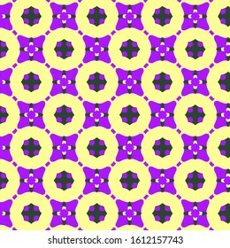 Seamless vector pattern in ornamental style. Geometric desing texture for gift.