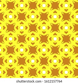 Seamless vector pattern in ornamental style. Geometric desing texture for gift.