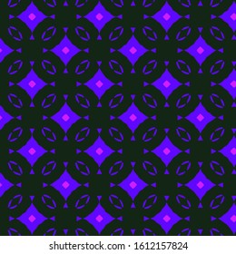 Seamless vector pattern in ornamental style. Geometric desing texture for gift.