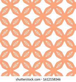 Seamless vector pattern in ornamental style. Geometric desing texture for gift.