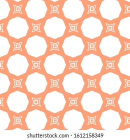 Seamless vector pattern in ornamental style. Geometric desing texture for gift.
