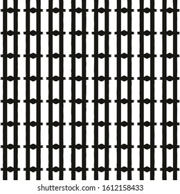 Seamless vector pattern in ornamental style. Geometric desing texture for gift.