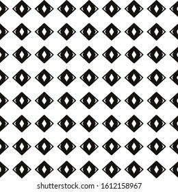 Seamless vector pattern in ornamental style. Geometric desing texture for gift.