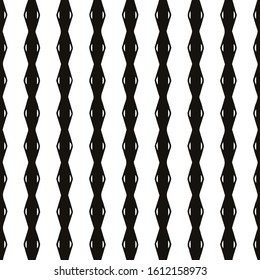 Seamless vector pattern in ornamental style. Geometric desing texture for gift.