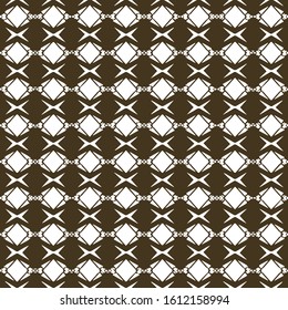 Seamless vector pattern in ornamental style. Geometric desing texture for gift.