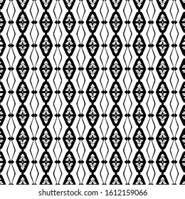 Seamless vector pattern in ornamental style. Geometric desing texture for gift.