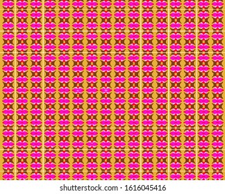 Seamless vector pattern in ornamental style. Geometric desing texture for wallpaper and gifts.