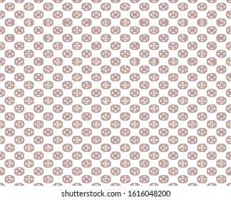 Seamless vector pattern in ornamental style. Geometric desing texture for wallpaper and gifts.