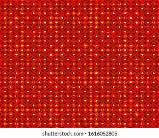 Seamless vector pattern in ornamental style. Geometric desing texture for wallpaper and gifts.