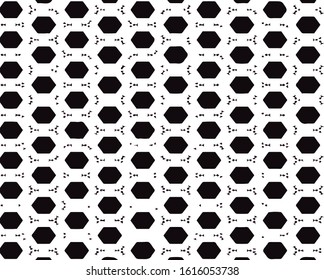 Seamless vector pattern in ornamental style. Geometric desing texture for wallpaper and gifts.