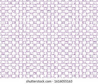 Seamless vector pattern in ornamental style. Geometric desing texture for wallpaper and gifts.