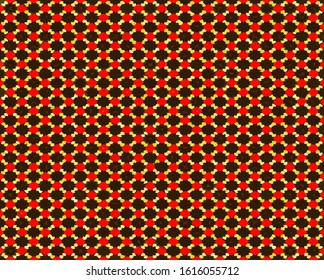 Seamless vector pattern in ornamental style. Geometric desing texture for wallpaper and gifts.