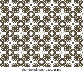Seamless vector pattern in ornamental style. Geometric desing texture for greeting card and gifts.