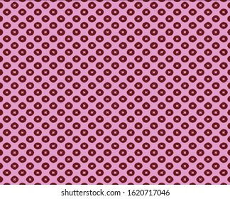 Seamless vector pattern in ornamental style. Geometric desing texture for greeting card and gifts.