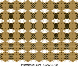 Seamless vector pattern in ornamental style. Geometric desing texture for greeting card and gifts.