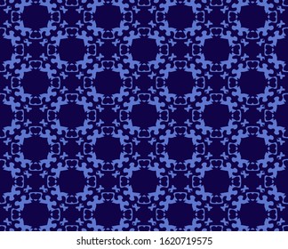 Seamless vector pattern in ornamental style. Geometric desing texture for greeting card and gifts.