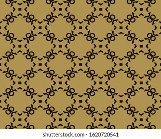 Seamless vector pattern in ornamental style. Geometric desing texture for greeting card and gifts.