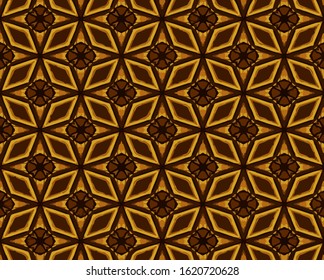 Seamless vector pattern in ornamental style. Geometric desing texture for greeting card and gifts.