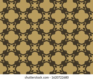 Seamless vector pattern in ornamental style. Geometric desing texture for greeting card and gifts.