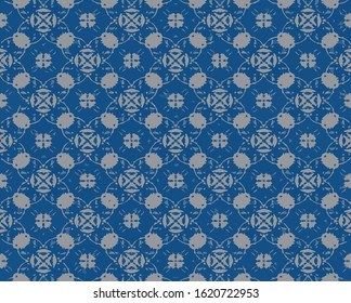 Seamless vector pattern in ornamental style. Geometric desing texture for greeting card and gifts.