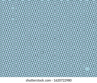 Seamless vector pattern in ornamental style. Geometric desing texture for greeting card and gifts.
