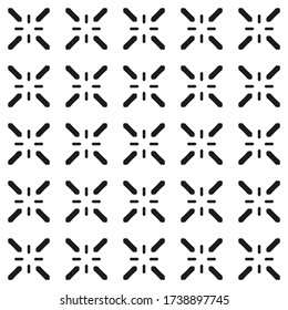 Seamless vector pattern in ornamental style