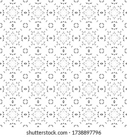 Seamless vector pattern in ornamental style