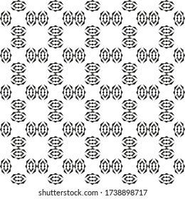 Seamless vector pattern in ornamental style