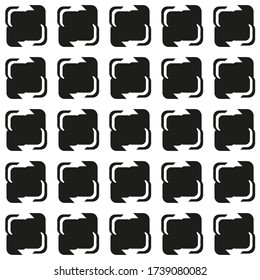 Seamless vector pattern in ornamental style