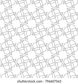 Seamless vector pattern in ornamental style
