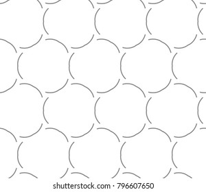 Seamless vector pattern in ornamental style