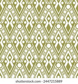 Seamless vector pattern with patchwork diamonds, reminiscent of precious Art Deco jewelry. Suitable for interior, wallpaper, fabrics, clothing, stationery.
