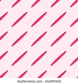 Seamless vector pattern with pink 3d shapes