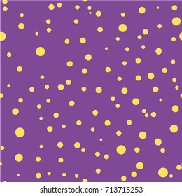 Seamless vector pattern. Polka dot . Dotted background with circles, dots, rounds Vector illustration Flat Scandinavian style for print on fabric, gift wrap, web backgrounds, scrap booking, patchwork