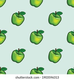 Seamless vector pattern print for fabric textile wallpapers for kitchen cafe or restaurant 