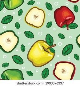 Seamless vector pattern print for fabric textile wallpapers for kitchen cafe or restaurant 