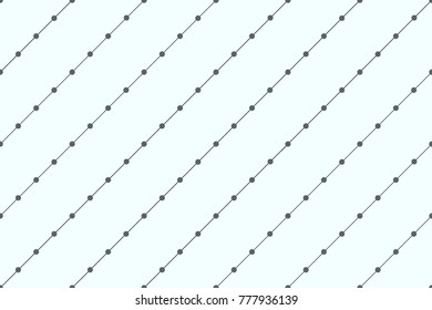 Seamless vector pattern. Regular repeating monochrome texture. Stripes from diagonal dotted lines