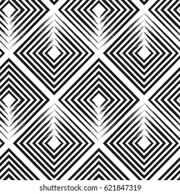Seamless vector pattern with rhombus
