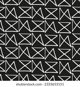 Seamless vector pattern. Simple cartoon wallpaper design for home. Decorative fashion textiles.