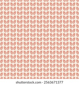 Seamless vector pattern with simple small leaves. Simple design for textile, fabric, wallpaper, paper, surfaces.