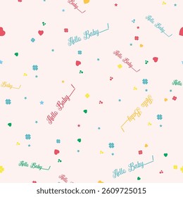  Seamless vector pattern with small flowers. Pretty ditsy for fabric, textile, wallpaper.