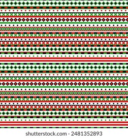 Seamless vector pattern with small geometric ornaments. Ethnic pattern for textiles, fabrics, paper, wrapping and other surfaces.